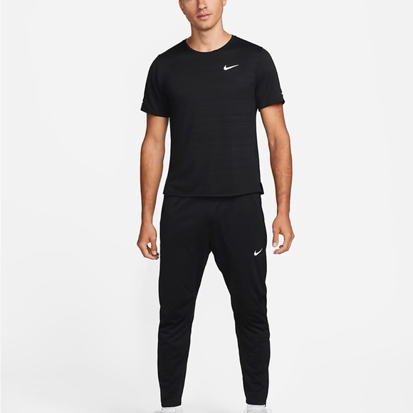 Nike Phenom Knit Running Athletic Pants Dri-FIT DQ4740-010 Black Men's NWT - Picture 7 of 12